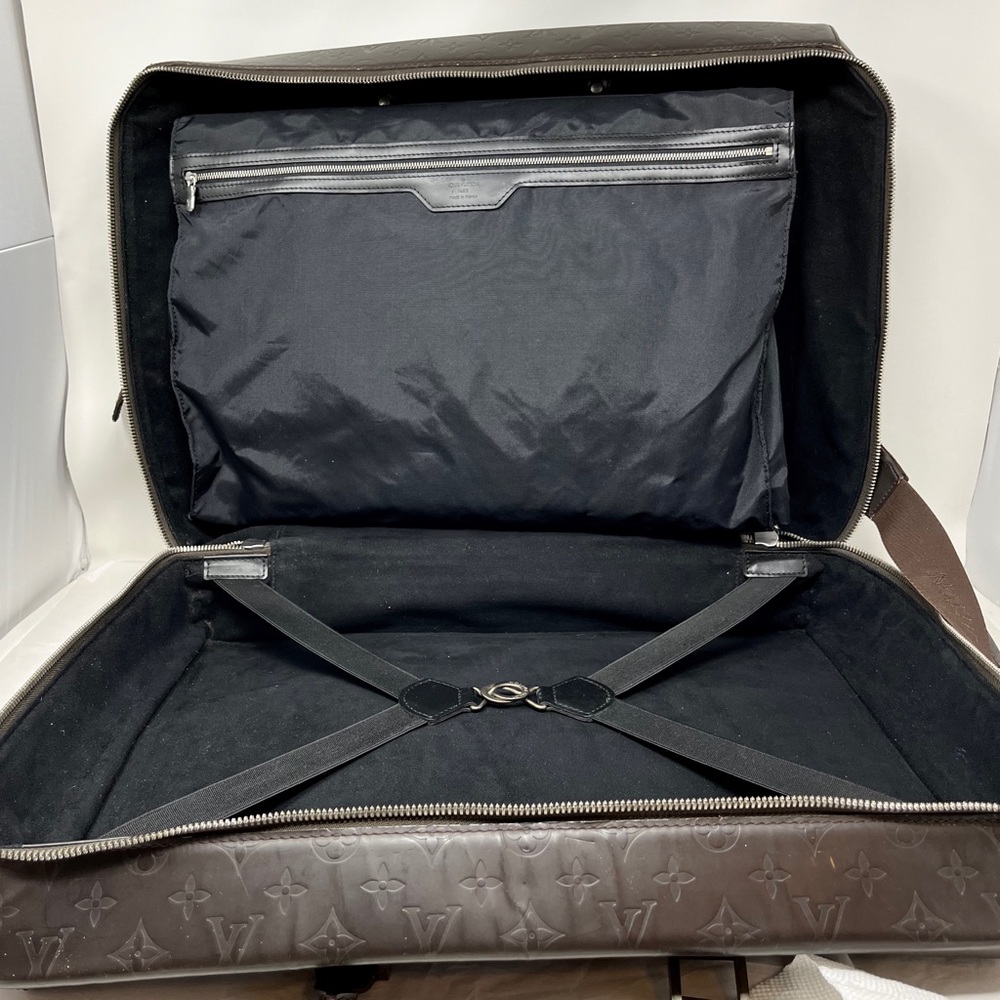 Louis Vuitton Ricky Monogram Glacé Deep Brown Carry-On - Picture 6 of 11